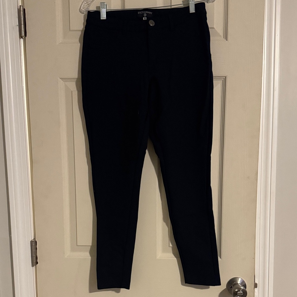 Stylish Navy Blue Ankle Jeans/Pants